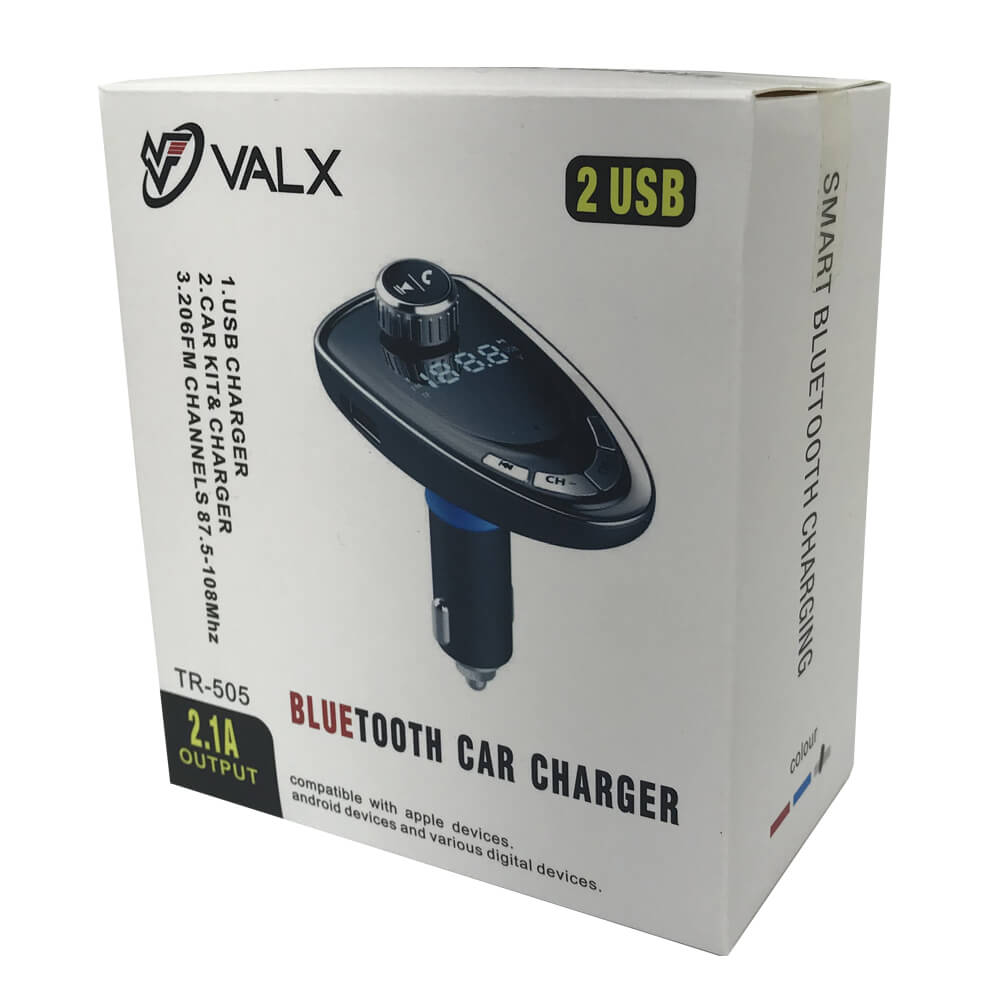 Valx TR-505 Usb-Sd-Aux-BT 2.1A Şarj Transmitter-3