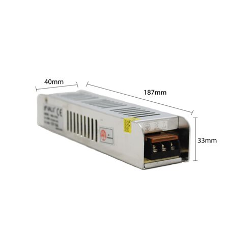Valx VMA-1210S 12V 10A 120W Slim Metal Kasa Adptör-1